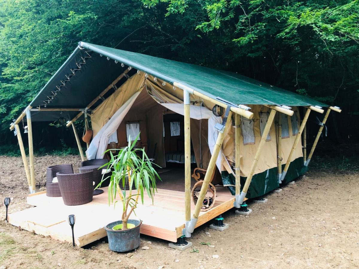 Tente Lodge Elevage Girbal La Chapelotte Екстериор снимка