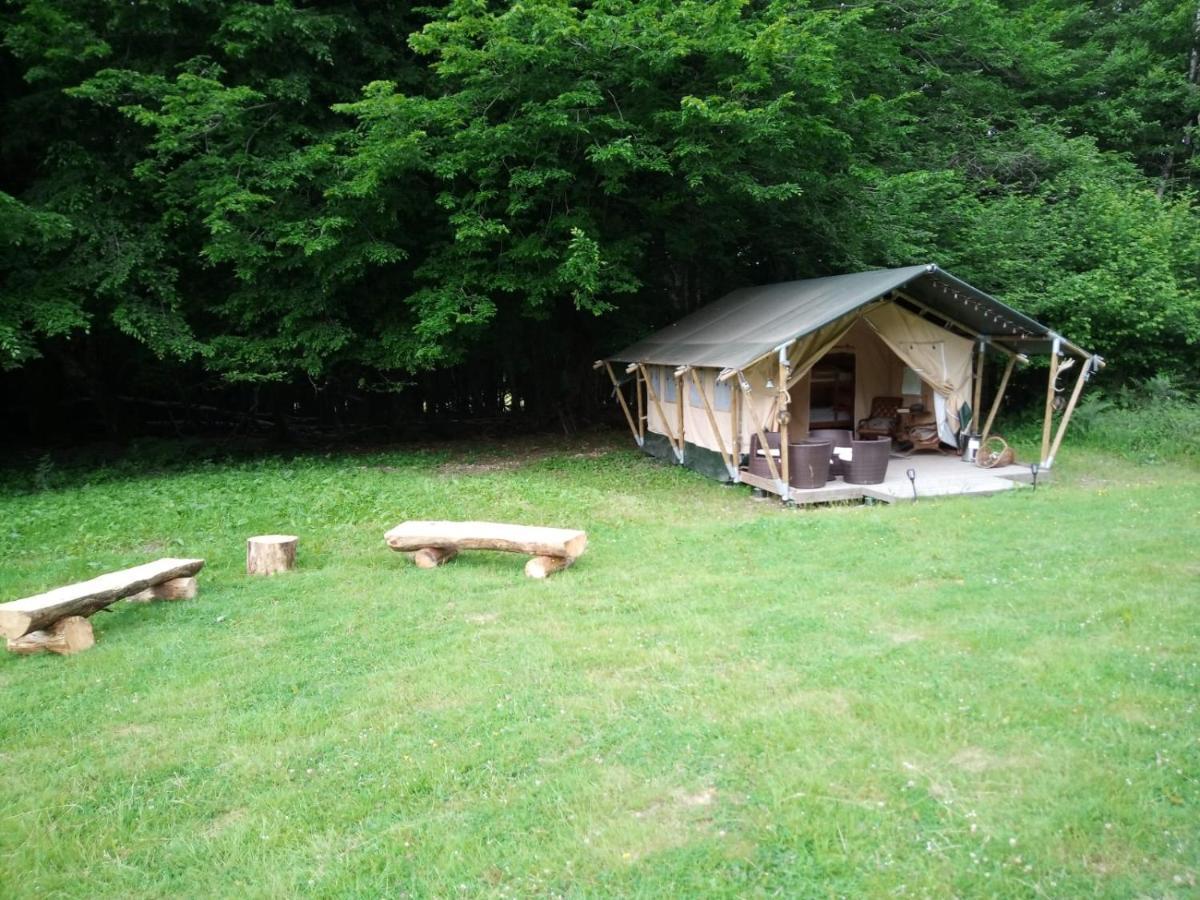Tente Lodge Elevage Girbal La Chapelotte Екстериор снимка
